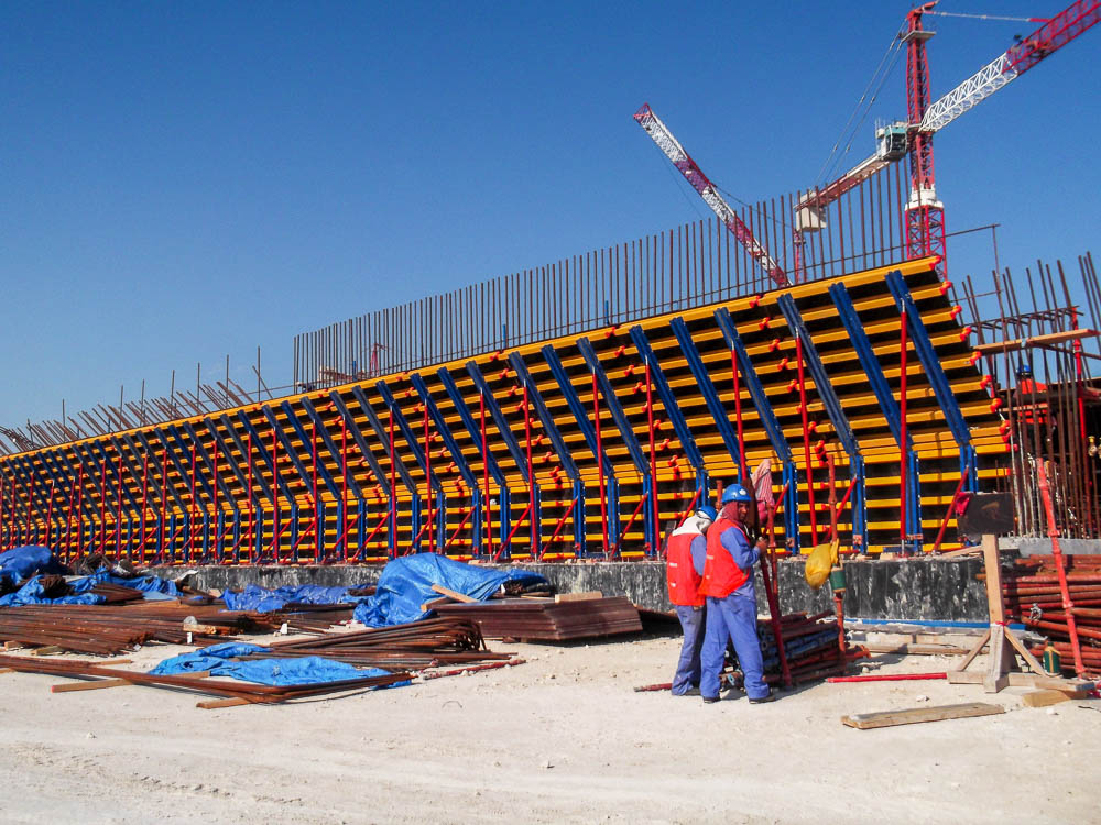 Bridges in Doha, Qatar Extraform i'm feeling wood