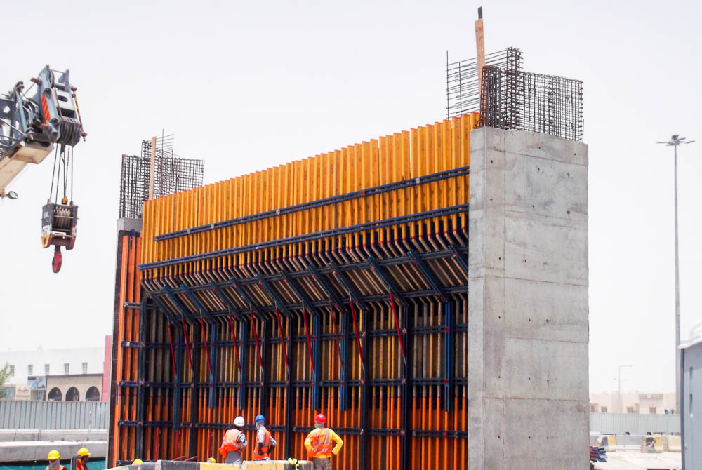 Bridges in Doha, Qatar Extraform i'm feeling wood